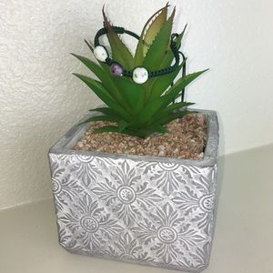 Handmade Chinese Knotting Bracelet W/ Glass Beads